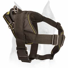 Multi-task Amstaff dog harness
