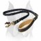 Amstaff Braided Leather Dog Leash with Soft Handle