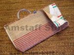 Dog bite sleeve cover made of jute with handle