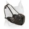 Compact Leather Muzzle for American Staffordshire Terrier