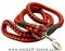5 foot Round Nylon Leash With Brass Snap for Amstaff