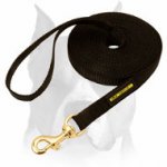 Nylon Amstaff Leash for Training, Tracking and Walking
