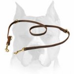 Amstaff Multifunctional Genuine Leather Dog Leash