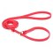 Durable Red Biothane Amstaff Leash and Collar Combo