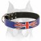 Amstaff Exclusive Design Limited Edition - Union Jack - Leather Dog Collar