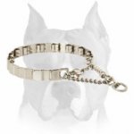 Amstaff Stainless Steel Prong Collar for Obedience Training