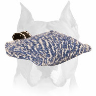 French Linen Pocket-Size Bite Tug for Training Amstaff Puppies French Linen Pocket-Size Bite Tug for Training Amstaff Puppies