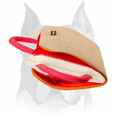Amstaff 'Pro Bite Pillow' Covered with Genuine Leather for Training Amstaff 'Pro Bite Pillow' Covered with Genuine Leather for Training