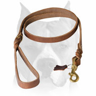 Amstaff Professional Genuine Leather Dog Leash Amstaff Professional Genuine Leather Dog Leash