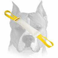 Amstaff Fire Hose Puppy Bite Tug with Handles for Training Amstaff Fire Hose Puppy Bite Tug with Handles for Training