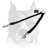 Amstaff Comfortable Walking Coupler Leash for Two Dogs Amstaff Comfortable Walking Coupler Leash for Two Dogs