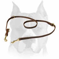 Amstaff Multifunctional Genuine Leather Dog Leash Amstaff Multifunctional Genuine Leather Dog Leash