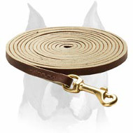 Amstaff Genuine Leather Dog Leash for Tracking Amstaff Genuine Leather Dog Leash for Tracking