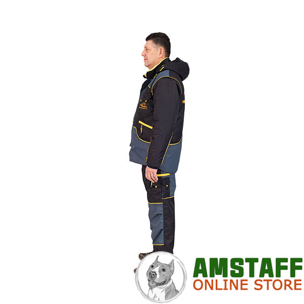 Convenient Bite Suit for Safe Training
