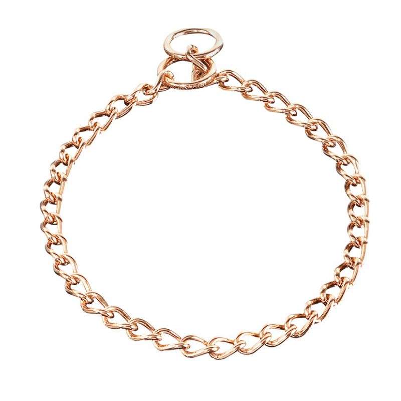 Curogan Short Link Chain Collar - 3.0 mm - Herm Sprenger
