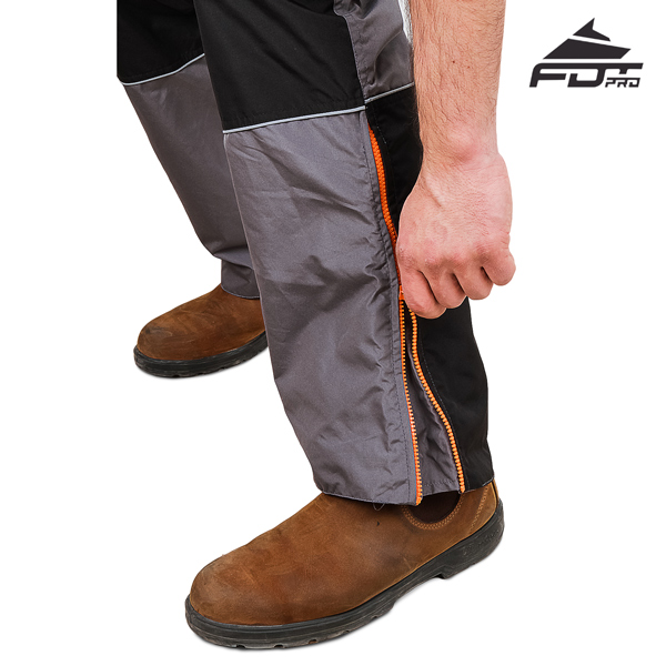 FDT Pro Design Pants with Top Rate Zippers for Dog Tracking