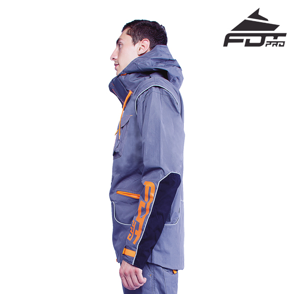 FDT Pro Dog Trainer Jacket of Fine Quality for Any Weather Use