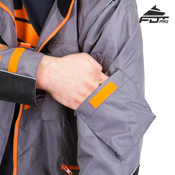 Comfortable Sleeve Pocket on FDT Pro Design Dog Tracking Jacket