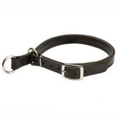 Leather Choke Collar for Amstaff