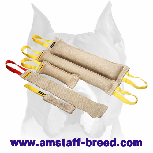 Amstaff Set of Bite Tugs for Professional Training