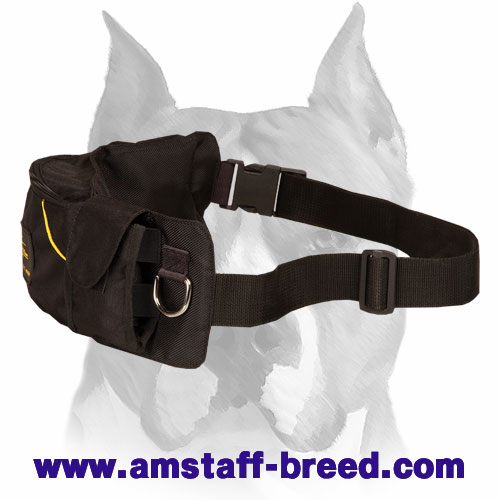 'Swift Reward' Amstaff Nylon Dog Training Pouch