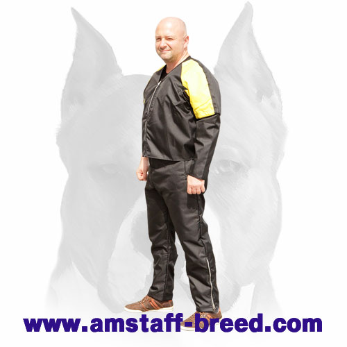 Scratch Pants and Jacket for Training Amstaff [PBS41011 Protection