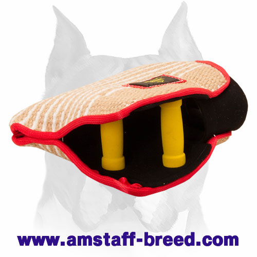 Amstaff Jute Bite Builder Sleeve for Advanced Training - Click Image to Close