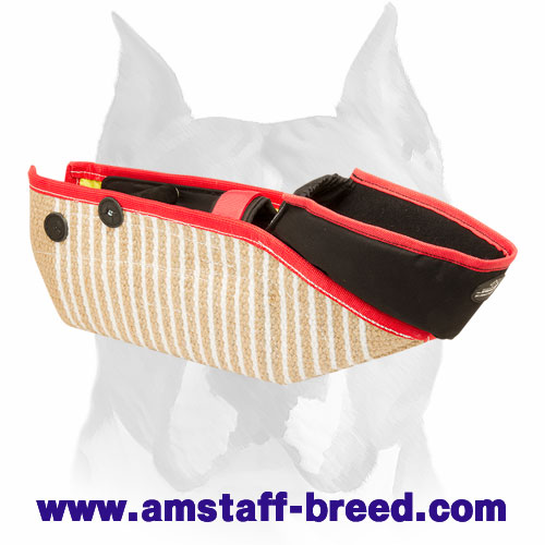 Amstaff Jute Short Dog Sleeve for Bite Training