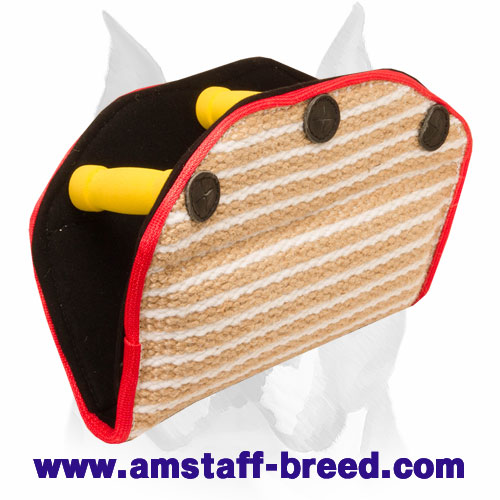 Amstaff Strong Jute Advanced Puppy Bite Builder for Training