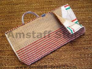 Dog bite sleeve cover made of jute with handle