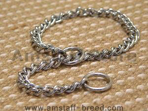 Choke dog collar/slip dog collar